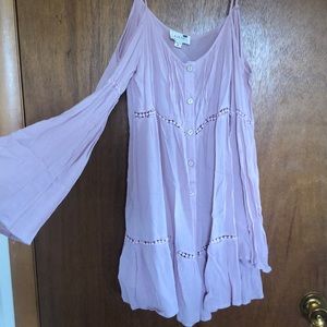 Boho Baby Pink Flow Shirt/Dress